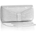 Evening Bag Clutch Purses for Women Wedding Bag Sparkling Party Handbag with Detachable Chain