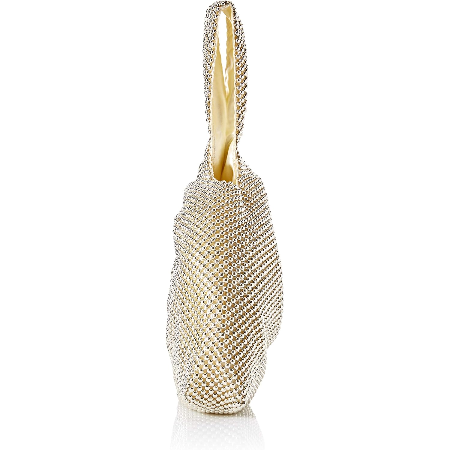 Jessica Mcclintock Womens Logan Mesh Pouch Evening Bag