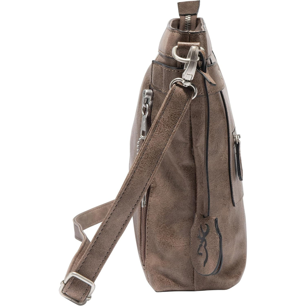 Browning Women'S Concealed Carry Catrina Purse, Premium Holstered Handbag With Safety Locking Option