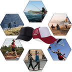 15 Pack Trucker Hats Bulk Sublimation Blanks Wholesale Mesh Baseball Cap DIY Custom Hats for Men Women Rose Red