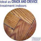 Terro Ant Dust, Ant Powder Killer For Indoors And Outdoors | Kills Ants, Fire Ants, Cockroaches, Spiders, Waterproof Formula, 8 Months Protection, Apply In Cracks & Crevices