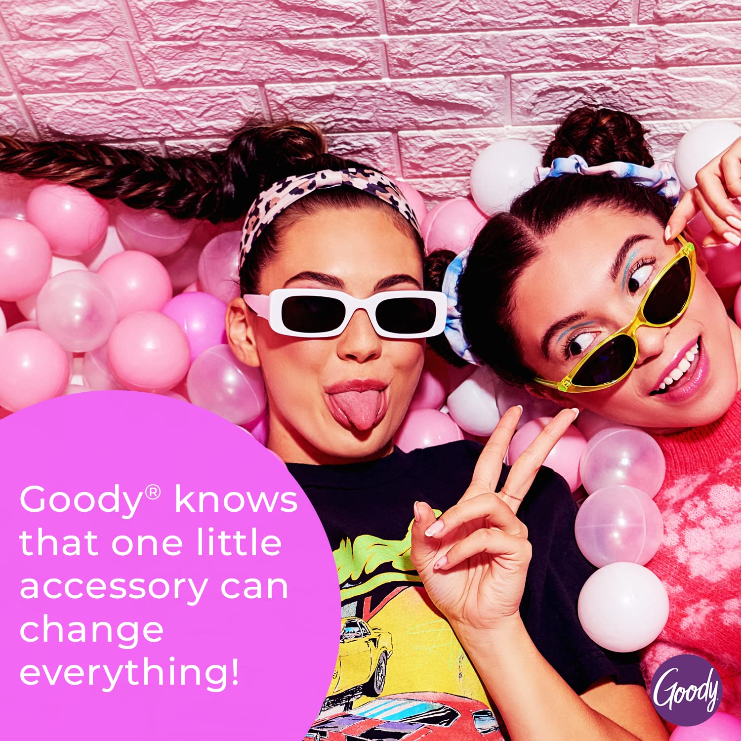 Goody Ouchless Forever Polyband Hair Ties, 150 Ct, Clear, Elastic Bands, Easy Glide, Ultra-Strong Hold Styling Accessories For Women & Men, Secure Hold Ridge Design, All Hair Types