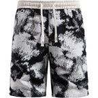 Mens Shorts Casual Relaxed Fit Men'S Walk Elastic Waist Drawstring Flat Front Shorts