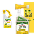 Scotts Turf Builder Liquid Lawn Food Plus Weed Control, 32 Fl. Oz. | Liquid Weed Killer And Grass Fertilizer, Hose-End Applicator