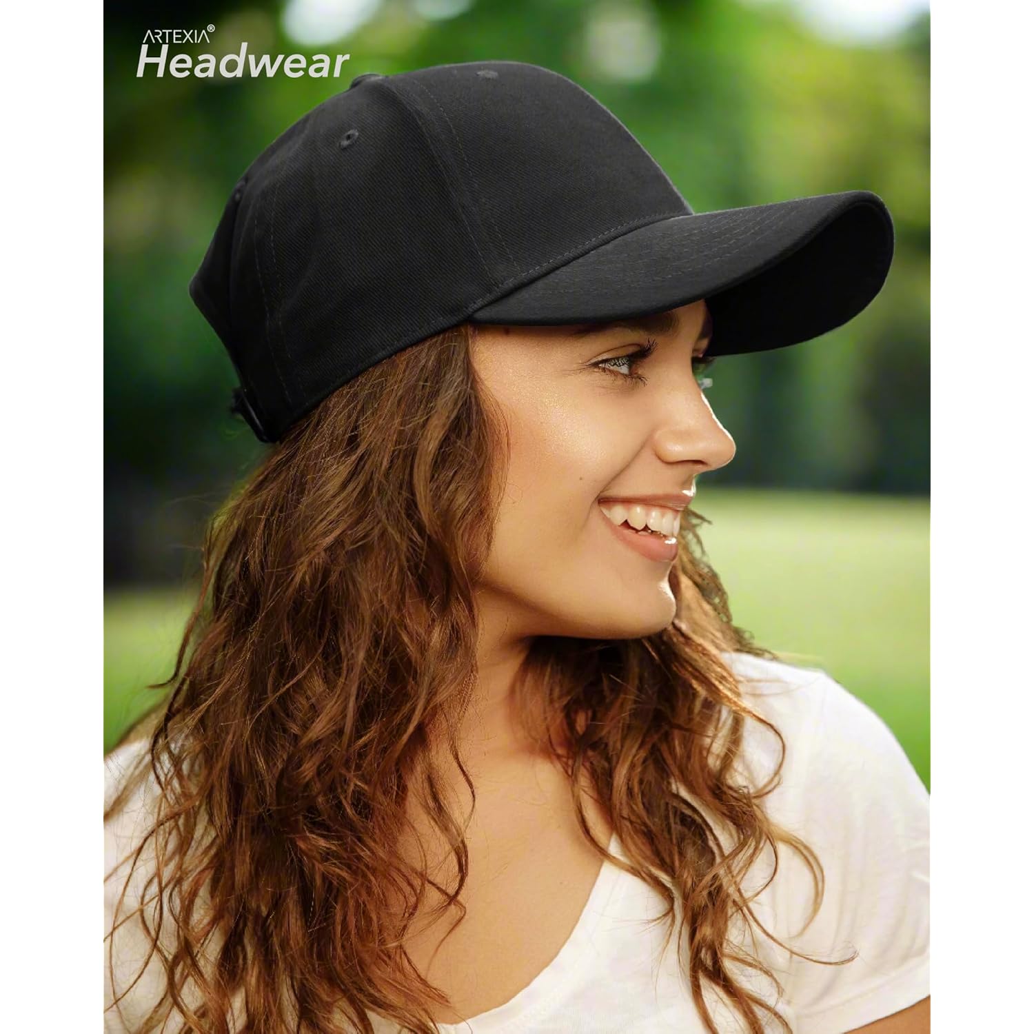 Artexia Baseball Cap 100% Cotton Hats for Men Hats for Women Cooling Performance Womens Baseball Caps