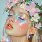 10 Colors Body Glitter,Face Glitter Makeup for Kids Women,Sparkly Chunky Hair Glitter for Eye Lip Hair Nails,Mardi Gras Glitter Makeup Face Paint,Singer Concerts Disco Rave Festival Accessories