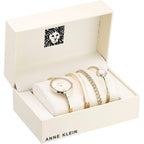 Anne Klein Women'S Bangle Watch And Premium Crystal Accented Bracelet Set