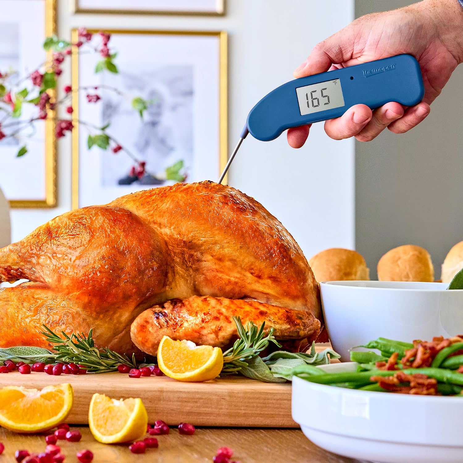 Thermoworks Thermapen One, No. 1 Recommended Instant-Read Thermometer - Cayenne Pepper Red