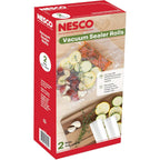 Nesco Vs‑04R Vacuum Sealer Rolls For Home Food Storage, Custom‑Size 11‑Inch Bags Compatible With Nesco And Most Vacuum Sealers