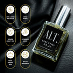 ALT. FRAGRANCES Executive No. 26 - Inspired by Creed Aventus for Men, Extrait de Parfum, Long Lasting Woody Fruity Perfume for Men with Bergamot, Pineapple & Oakmoss, 60ml