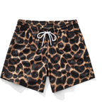 Aimpact Men'S Animal Graphic Print Shorts 5" With Pockets