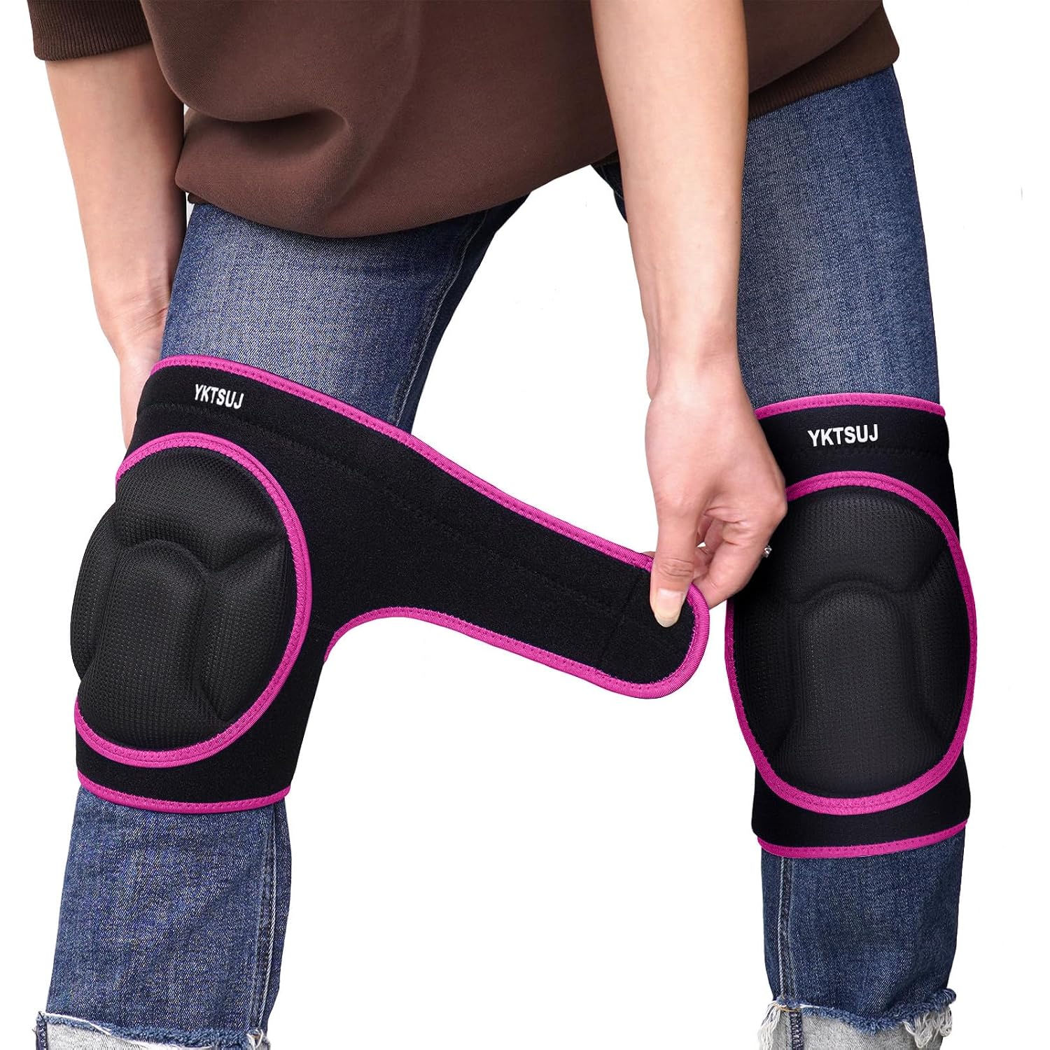 Women Men Knee Pad Suitable For House Working, Floor And Carpet Cleaning, Gardening Maintain, Construction Work, High Elastic Fabric Men Knee Pads Protect Knee Safety