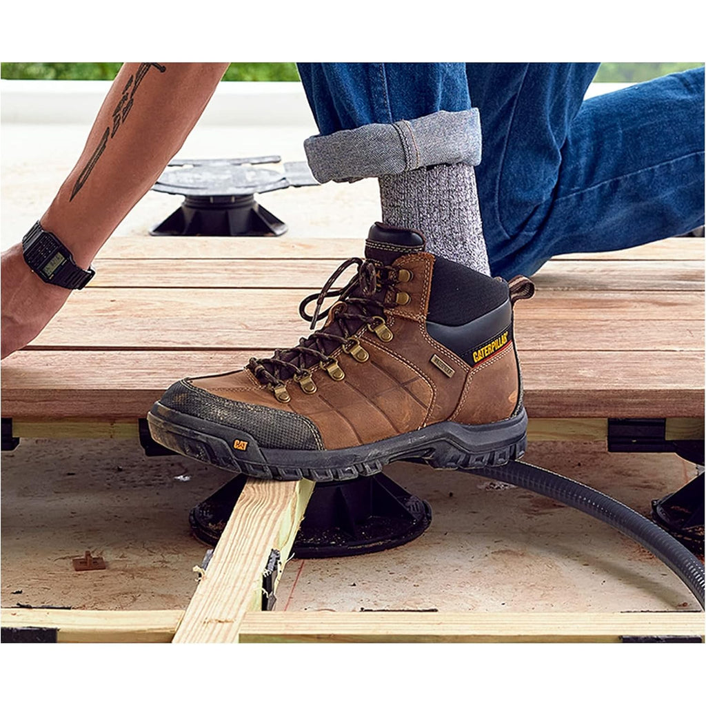 Cat Men’S Threshold Waterproof Steel Toe Work Boot
