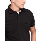 Tommy Hilfiger Men'S Short Sleeve Polo Shirts In Classic Fit With Stretch And Organic Pique Cotton