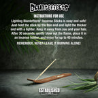 Blunteffects Hand-Dipped Incense Sticks - Premium 144-Pack Variety Set, 12 Different Scents, 11" Long, Usa-Made Aromatherapy With Long Burn Time (12 Pack, 144 Total Sticks)