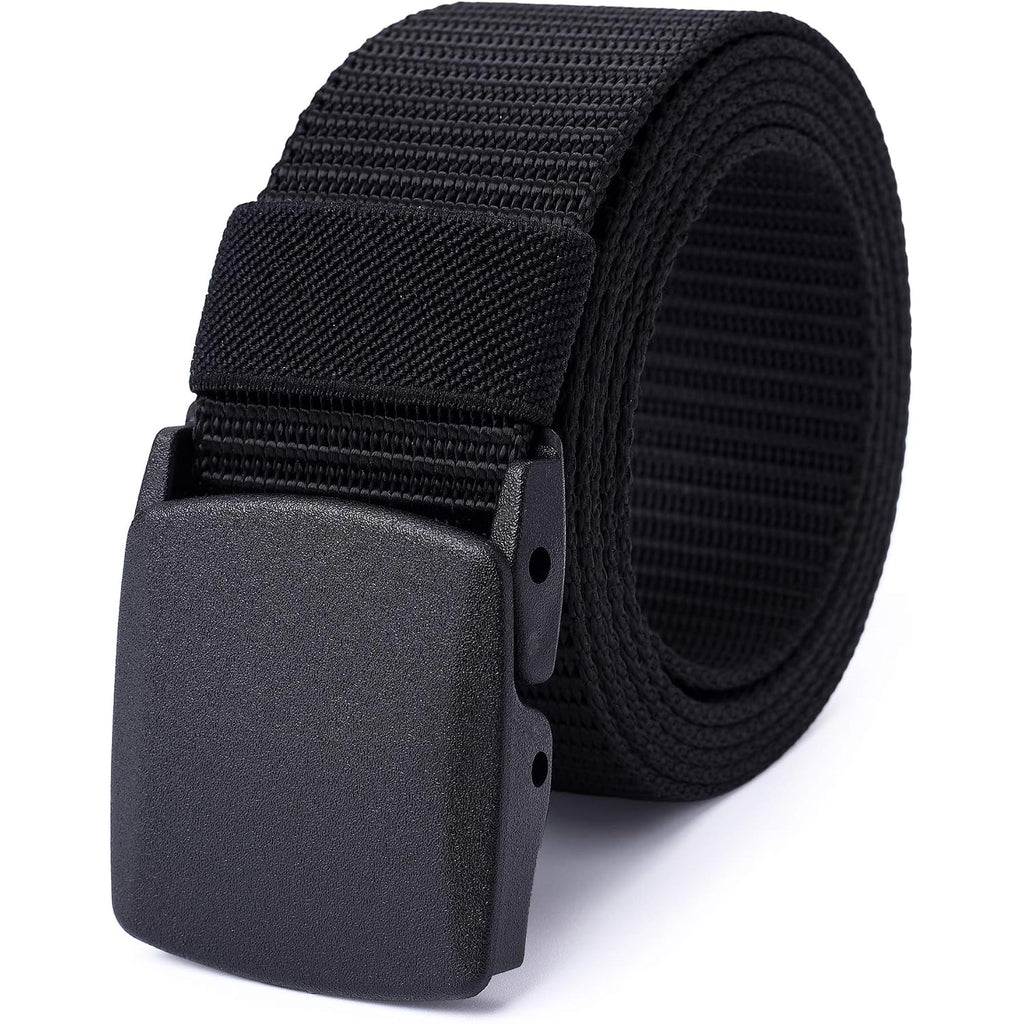 Mile High Life | Nylon Web Belt | Outdoor Military Belt | Tsa Safe Buckle Plastic/Metal