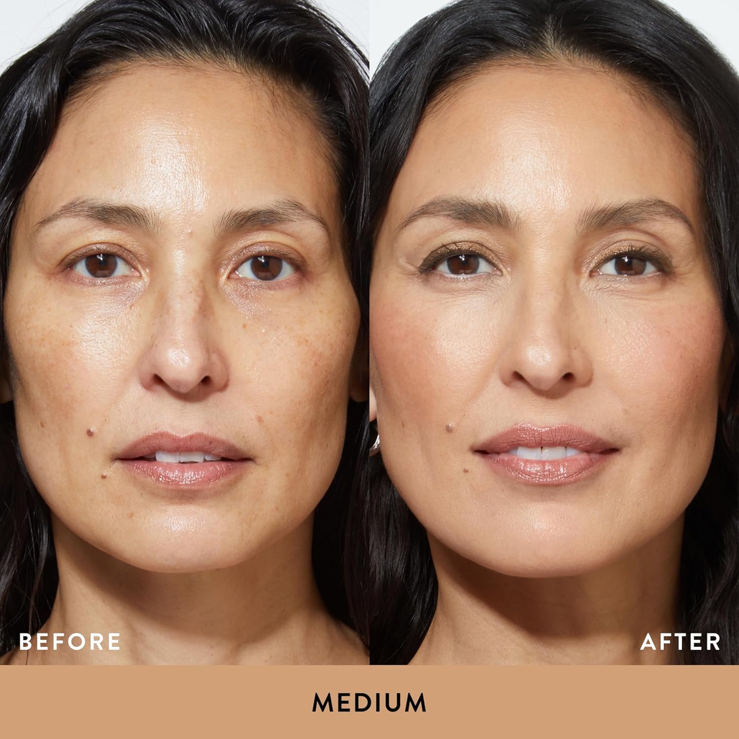LAURA GELLER NEW YORK Better Than 'Block Skincare-Infused Serum Foundation SPF 50+ for Mature Women –03 Medium, Buildable Coverage – Niacinamide, Vitamins B5 & E – Lightweight, Radiant Finish