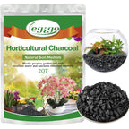2 Qt Horticultural Charcoal- Natural Charcoal For Plants, Biochar Soil Amendment For Indoor Plants, Terrariums, Orchids Potting Mix And Gardening