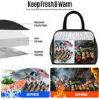 douyadady Lunch Bag Women/Men Lunch Box Women/Men (black)