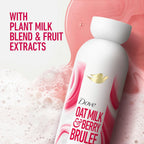 Dove Plant Milk Cleansing Body Wash Oat Milk & Berry Brulee For Moisturized Skin Gentle Cleanser, No Sulfate Or Parabens, Ph Balanced 17.5 Fl Oz