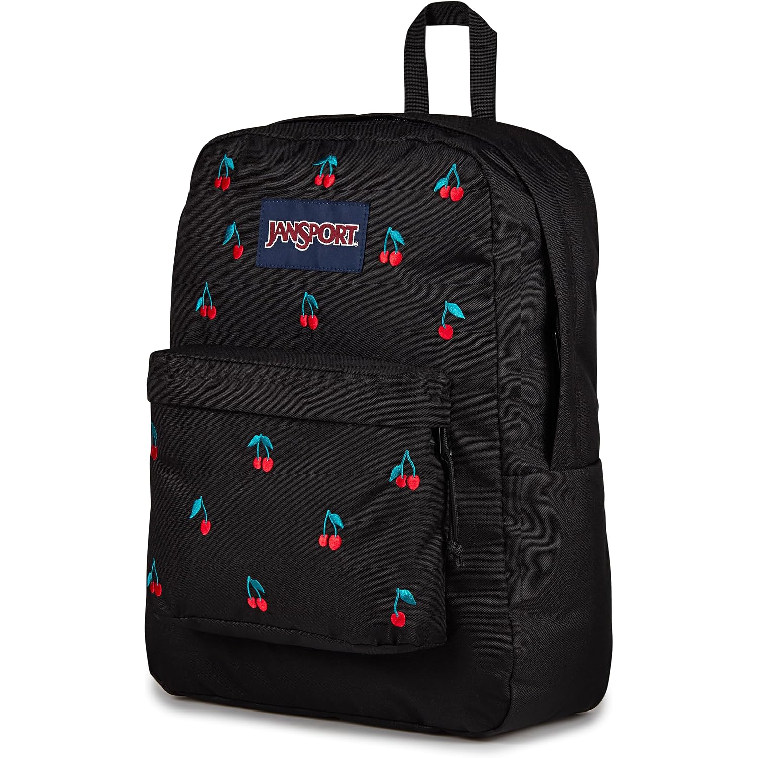 Jansport Superbreak Plus Fx Backpack - Work, Travel, Or Laptop Bag With Water Bottle Pocket - Surreal Sensations Black