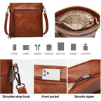 Auralith Purses For Women, 3-In-1 Hobo Crossbody Shoulder Handbags Bags