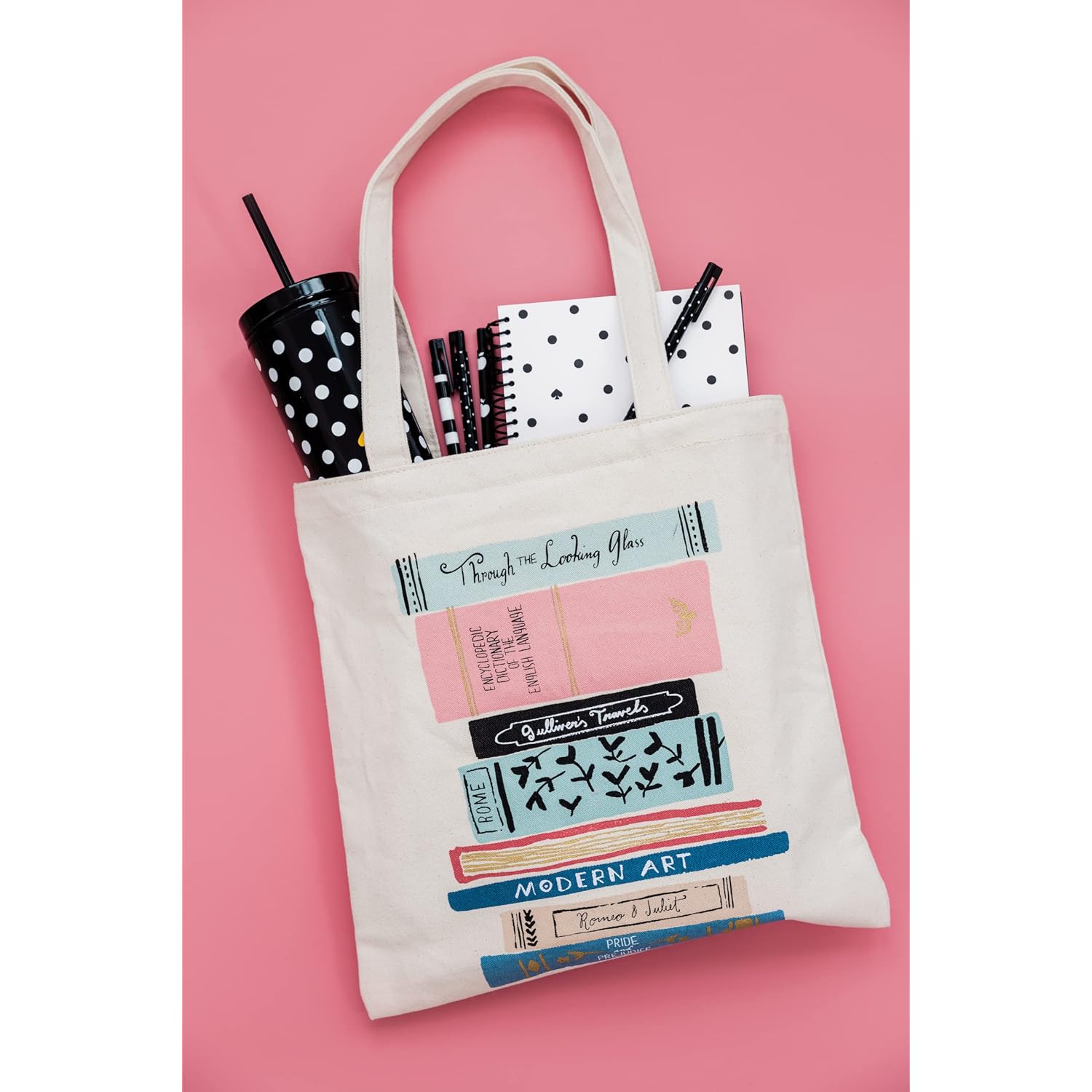 kate spade new york Canvas Tote Bag with Interior Pocket
