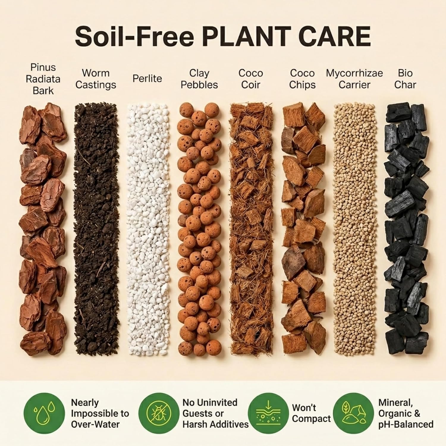 Molly'S Aroid Mix - Premium Soilless Potting Mix For Houseplants - Fast Draining, Chunky & Easier To Water Vs. Soil For Indoor Plants - With Bark, Coco Chips, Worm Castings, Mycorrhizae 10 Dry Quarts