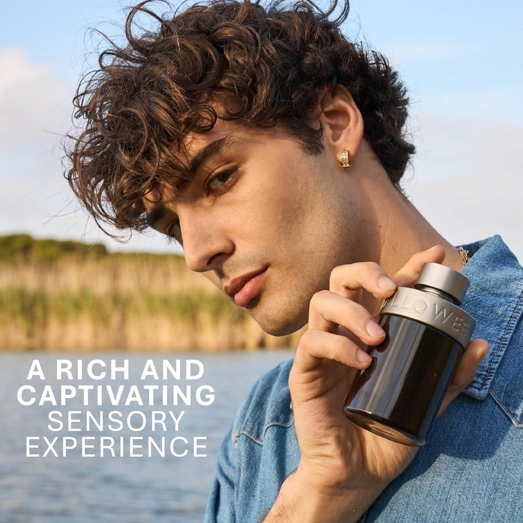 Halloween Man Eau De Toilette For Men. Citrus And Aromatic Long Lasting Fragrance With Notes Of Martini, Cinnamon And Vanilla