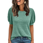 Automet Womens Summer Short Sleeve Sweater Dressy Business Casual Blouses 2026