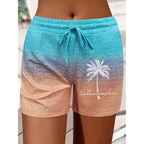 Sweat Shorts for Women Summer Beach Casual Drawstring Shorts Running Short Workout Lounge Shorts with Pockets
