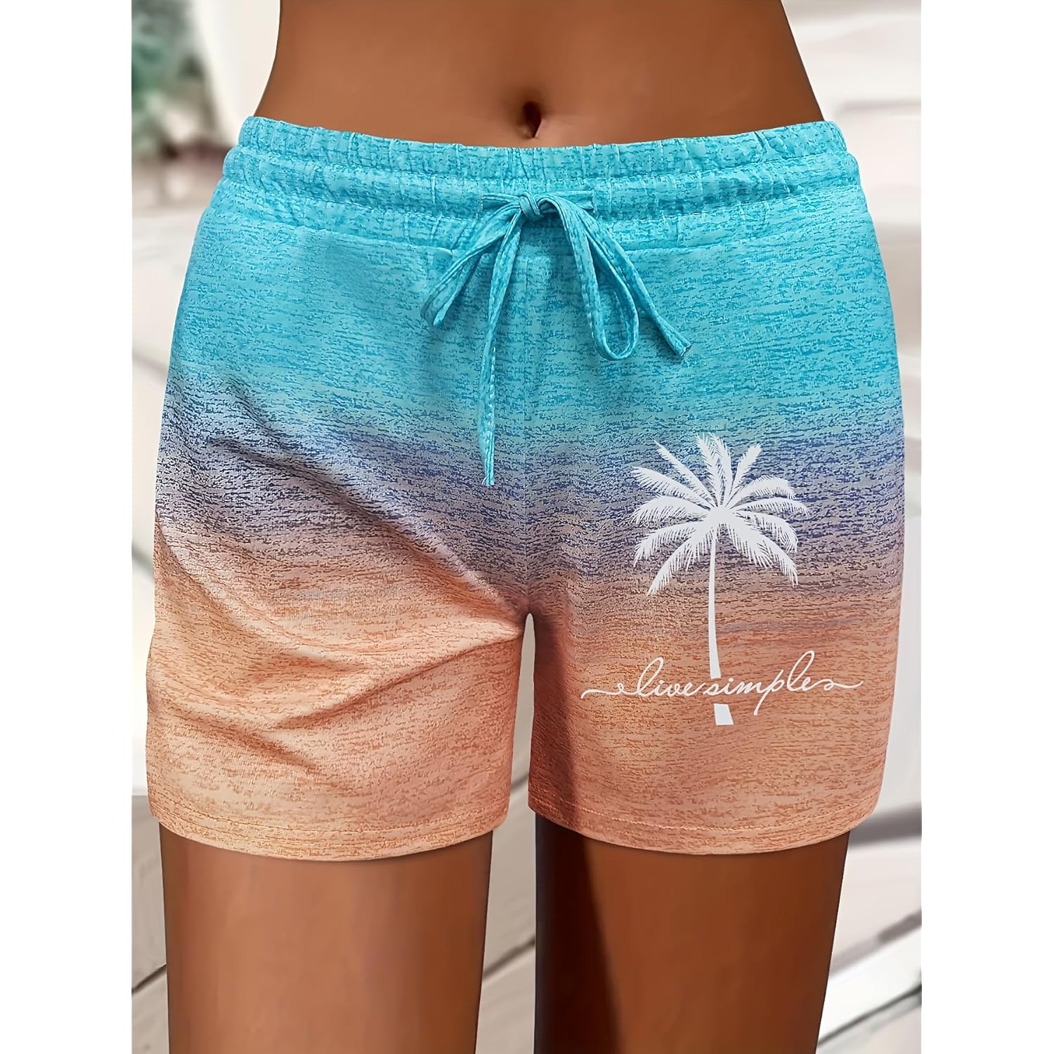 Sweat Shorts for Women Summer Beach Casual Drawstring Shorts Running Short Workout Lounge Shorts with Pockets