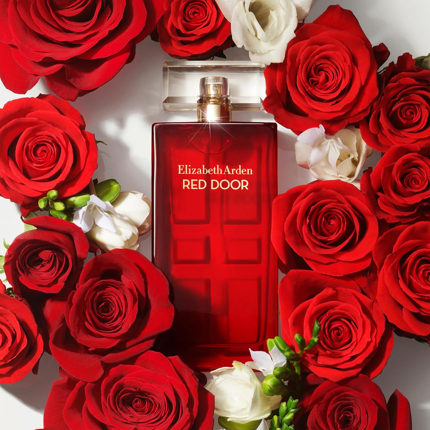Elizabeth Arden Red Door Women's Perfume, Fragrance, Floral Parfum with Notes of Freesia, Roses, and Sandalwood, Eau de Toilette, 3.3 Fl Oz