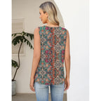 Lomon Womens Summer Tank Tops Sleeveless Shirts V Neck Casual Tee Cut Out Ring Keyhole Tanks Camisole Blouse