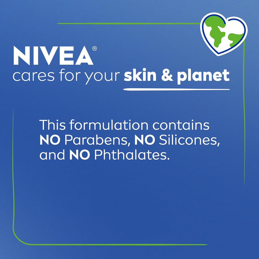 Nivea Intense Healing Body Cream For Dry Skin With Glycerin, Provitamin B5 And Niacinamide, 72-Hour Moisture, Non-Greasy Body Moisturizer Immediately Soothes Dry, Itchy Skin Feeling, 13.5 Oz Jar