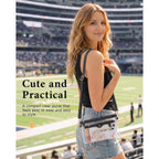 Small Clear Bag For Stadium Events, Stadium Approved Clear Purse For Women,