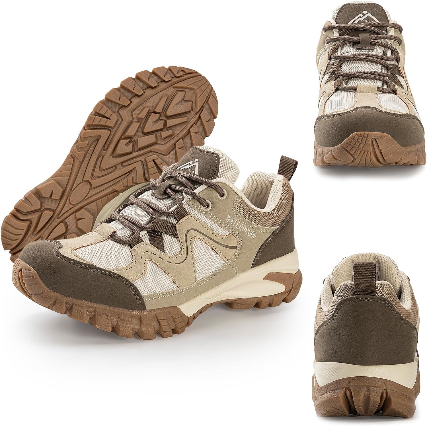 Cc-Los Women'S Lightweight Waterproof Hiking Shoes For Walking, Outdoor & Climbing Size 6-11.5
