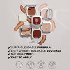 L'Oreal Paris True Match Super Blendable Oil Free Powder Foundation, W4 Light Medium, 0.33 Oz, Packaging May Vary