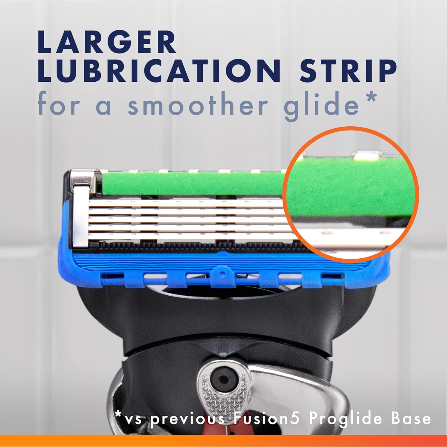 Gillette Fusion ProGlide Shaving Razor for Men, 1 Handle + 4 Blade Refills