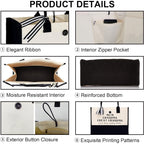 Great Grandma Gifts, Mothers Day Birthday Gifts for Grandma from Grandchildren, Functional Large Capacity Tote Bag, Mom Grandma Great Grandma Bag, Present for Grandmother, Grandparents