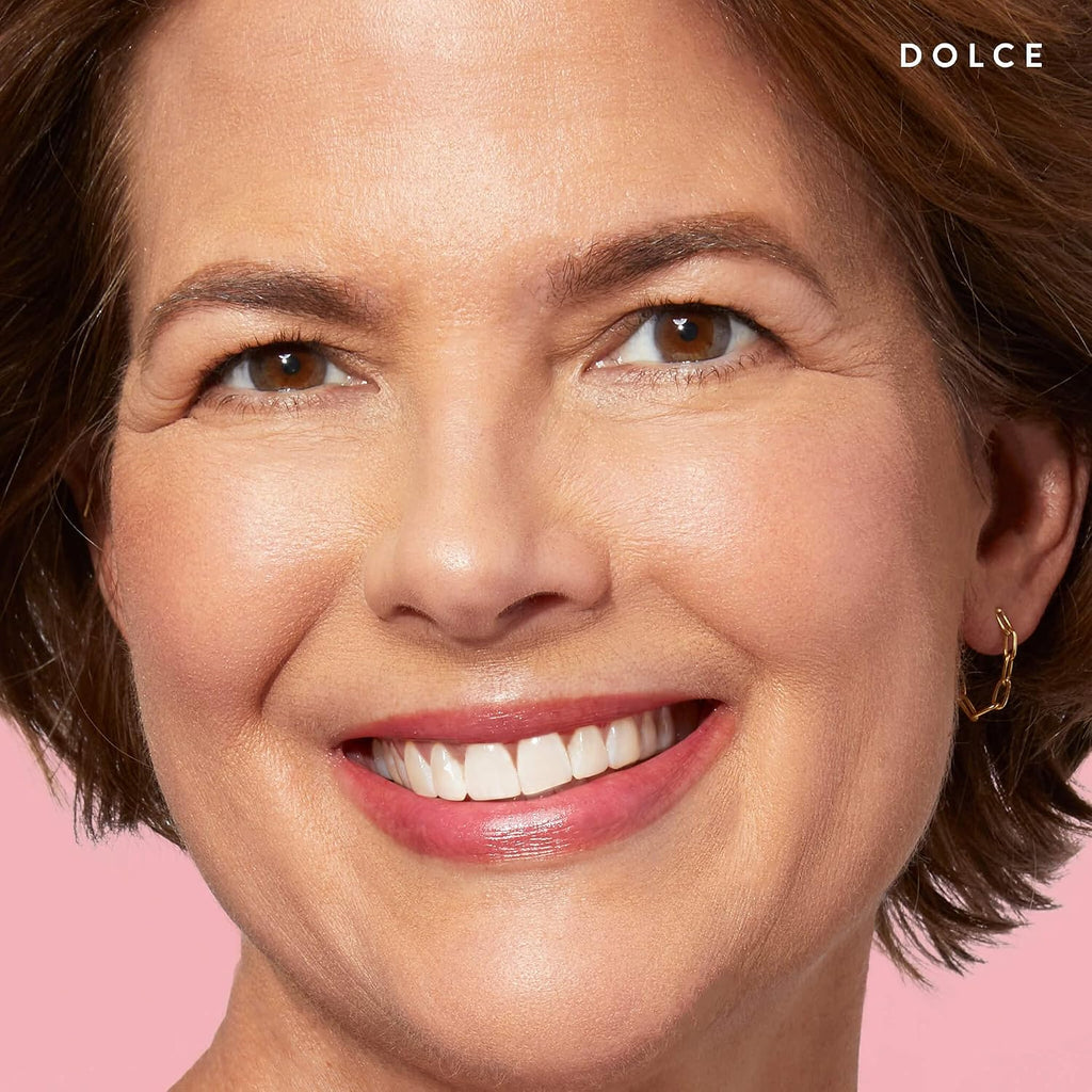 Laura Geller New York Italian Marble Sheer Lipstick - Dolce - Hydrating & Lightweight - Vitamin E & Caster Seed Oil - Cream Finish