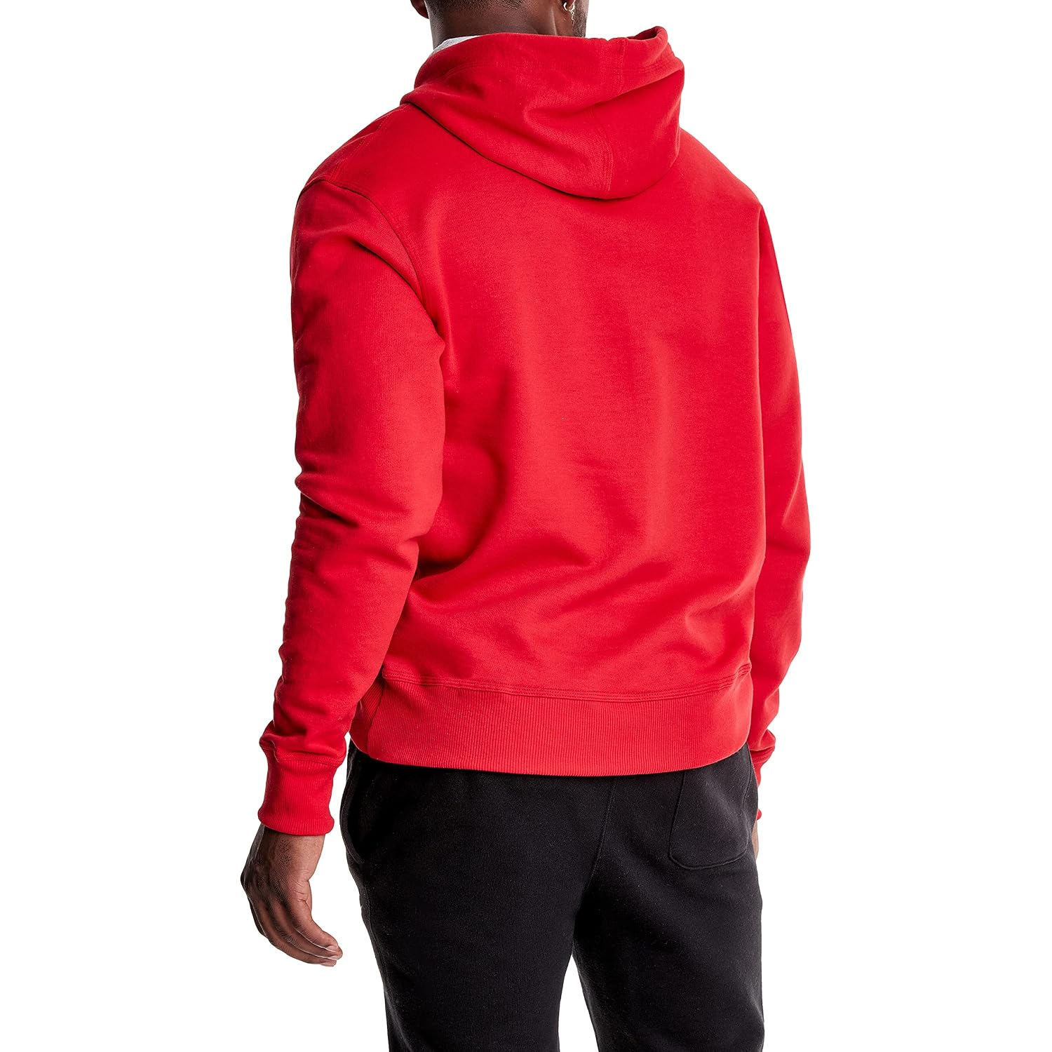 Champion Mens Pullover Graphic Fleece Hoodie, Standard Fit Midweight Fleece Classic Script Logo Available Regular, Big & Tall