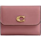 Coach Refined Calf Leather Essential Card Holder Wallet