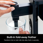 Ninja Specialty Coffee Maker | Includes 10-Cup Carafe, Fold-Away Frother, Permanent Filter & Removable, Dishwasher Safe Reservoir | 6 Brew Styles, 8 Cup to Travel Mug to Pot Sizes | Black | CM401