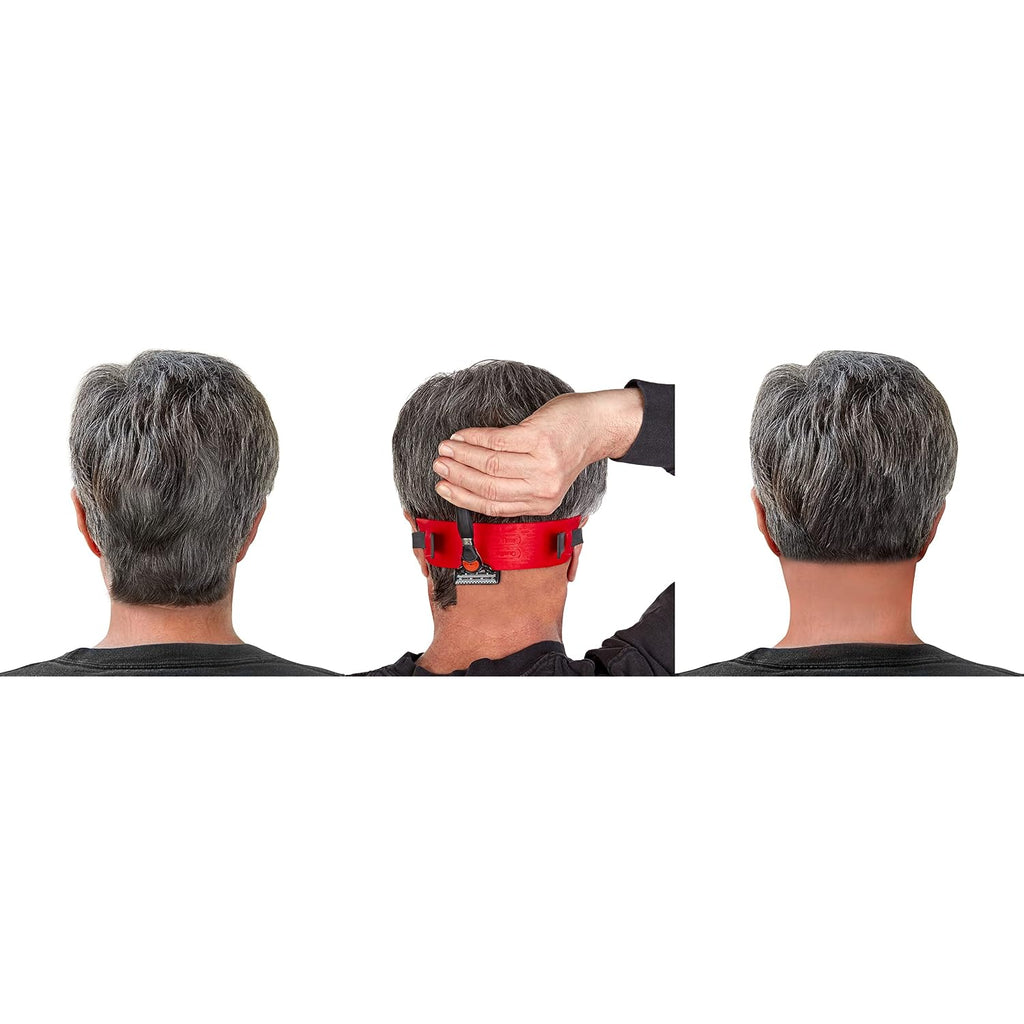 Quality Time Neck Hair Guide Supremium, The Original Neckline Template For Shaving And Keeping A Straight Or Curved Neck Hairline; A Line Up Stencil/Guard For Neckline, Do-It-Yourself Made In Usa