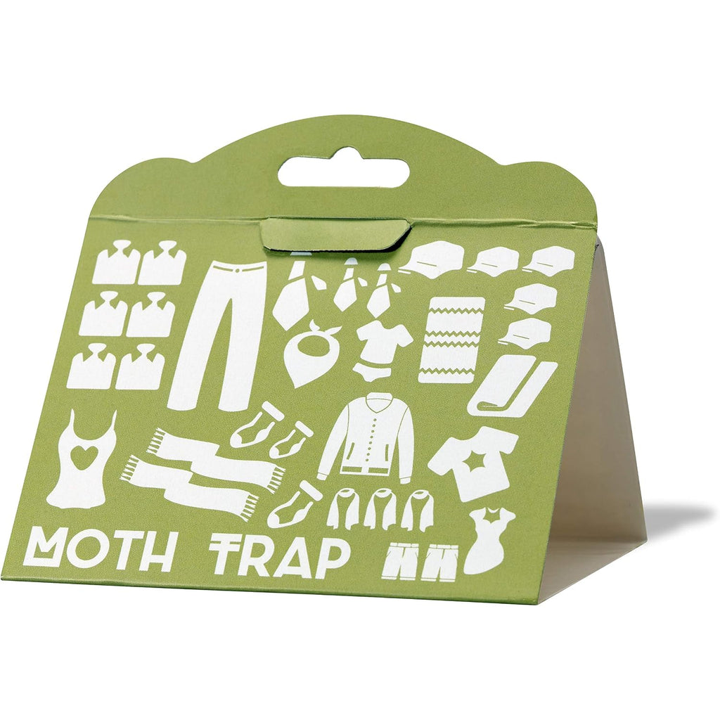 Professor Killamoth Industrial Strength Clothes Moth Traps – Safe, Non-Toxic Closet Moth Prevention For Clothes & Wool – Pheromone Traps For House & Wardrobe Protection – 6 Pack