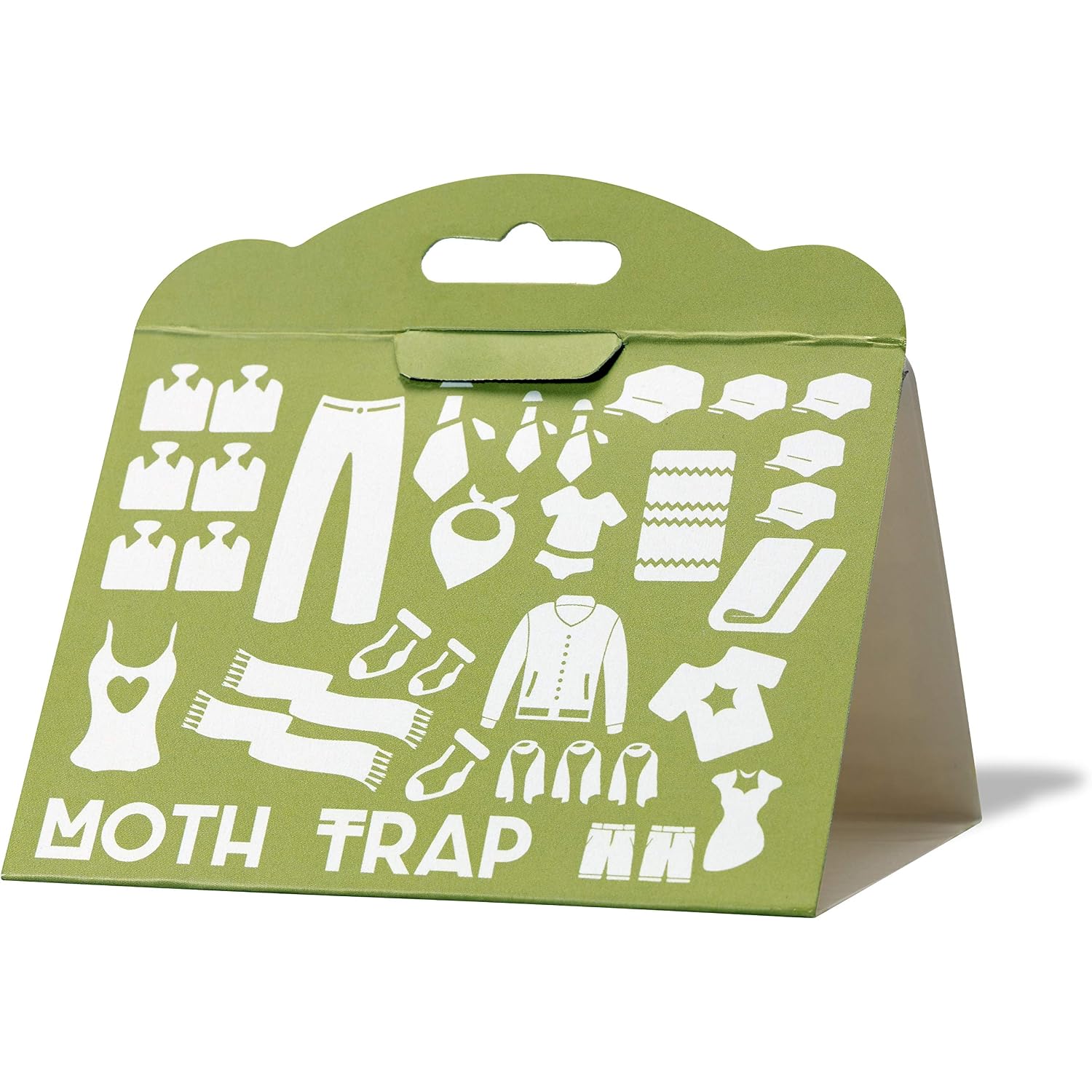 Professor Killamoth Industrial Strength Clothes Moth Traps – Safe, Non-Toxic Closet Moth Prevention For Clothes & Wool – Pheromone Traps For House & Wardrobe Protection – 6 Pack