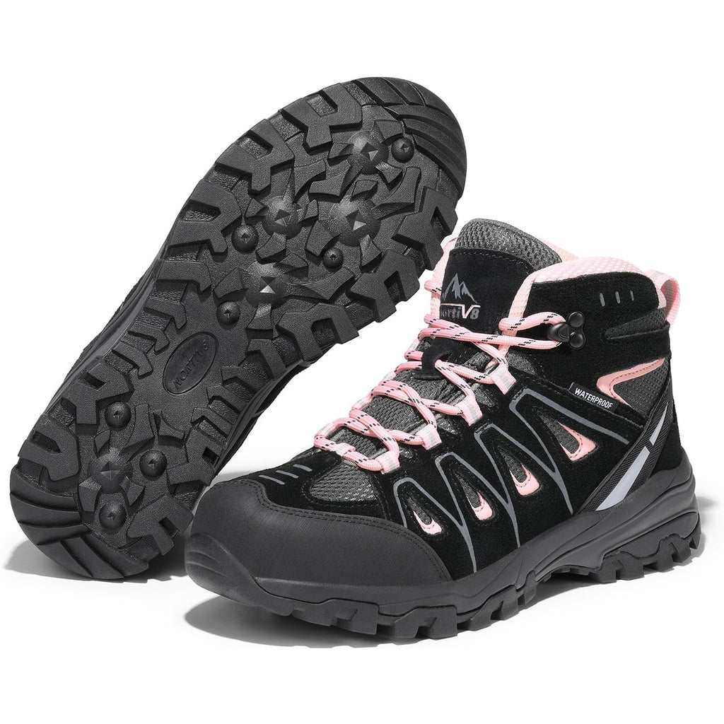 Nortiv 8 Women'S Waterproof Hiking Boots Outdoor Trekking Camping Trail Hiking Boot Seeker
