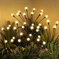Solar Garden Lights, 2Pack 20Led Swaying Solar Lights Outdoor | Warm White Firefly Outdoor Decorative Lights, Garden Decor, Yard, Patio, Pathway Decoration Gardening Gifts For Women