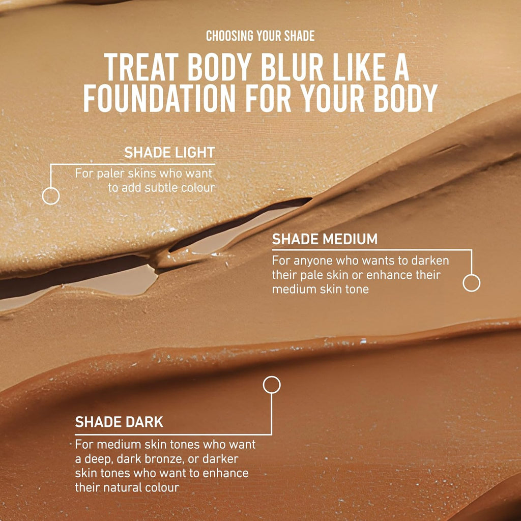 Vita Liberata Body Blur, Leg And Body Makeup. Skin Perfecting Body Foundation For Flawless Bronze, Easy Application, Radiant Glow, Evens Skin Tone, New Packaging